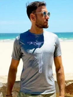 Bike It List Men's Technical T-Shirt -Cycology BIKE IT LIST FRONT