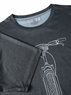 Bike It List Men's Technical T-Shirt -Cycology BIKE IT LIST TECH TEE FRONT SLEEVE DETAIL