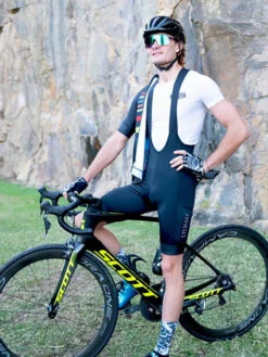 Cycology Men's Cargo Bib Shorts Black -Cycology Black Cargo Web 1