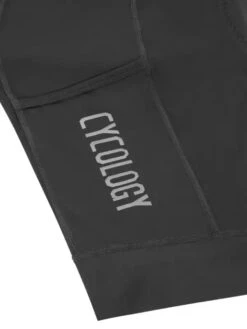 Cycology Men's Cargo Bib Shorts Black -Cycology CARGO BIB SIDE POCKET