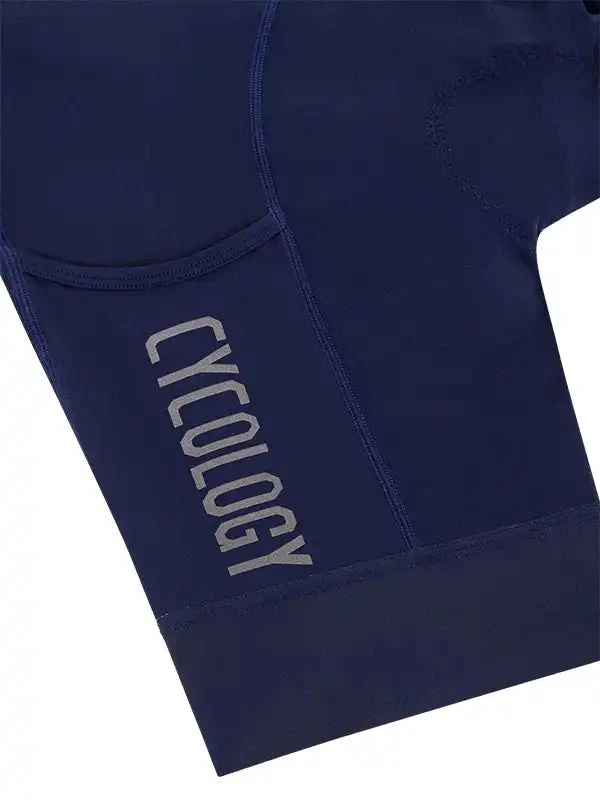 Cycology Men's Cargo Bib Shorts Navy 7 Cycology Men's Cargo Bib Shorts Navy - Image 7