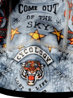 City Of Angels Thermal Beanie -Cycology CITY OF ANGELS BEANIE DETAIL