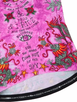 City Of Angels Women's Reborn Jersey -Cycology CITY OF ANGELS FRONT HEM DETAIL