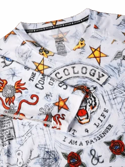 City Of Angels Long Sleeve Women's MTB Jersey 7 City Of Angels Long Sleeve Women's MTB Jersey -Cycology CITY OF ANGELS LS MTB FRONT NECK