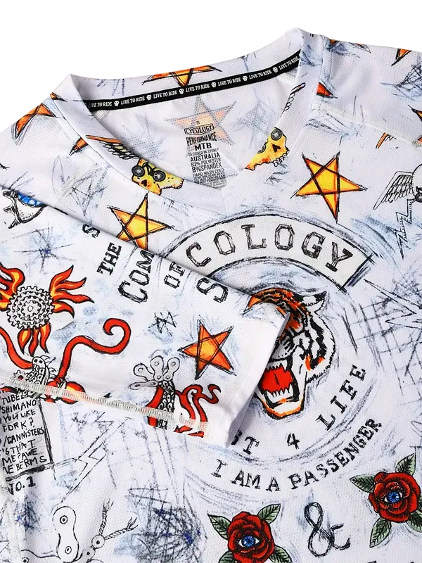 City Of Angels Long Sleeve Women's MTB Jersey 3 City Of Angels Long Sleeve Women's MTB Jersey - Image 3