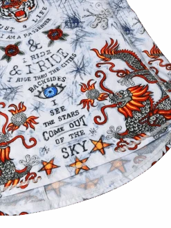 City Of Angels Long Sleeve Women's MTB Jersey 9 City Of Angels Long Sleeve Women's MTB Jersey -Cycology CITY OF ANGELS MTB FRONT HEM