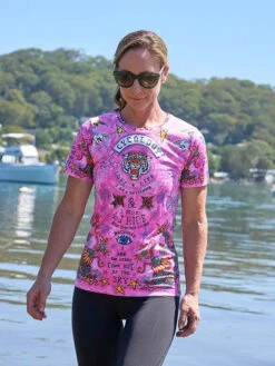 City Of Angels Women's Technical T-Shirt -Cycology CITY OF ANGELS FRONT 92e55f8e b8ed 4b70 847e 38d54435a474