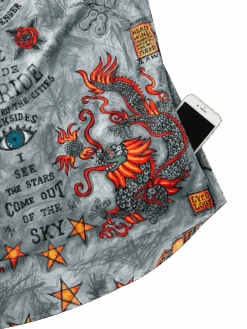 City Of Angels Gravel Shirt -Cycology CITY OF ANGELS GRAVEL SHIRT BACK POCKET