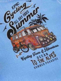 Epic Cycling Men's Technical T-Shirt -Cycology CYCLINGSUMMER PRINT TECH TEE