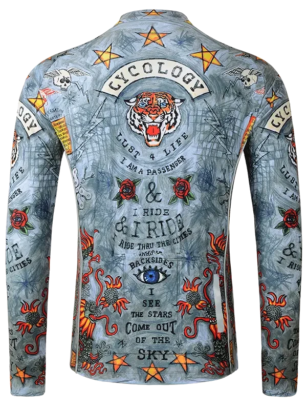 City Of Angels Men's Winter Long Sleeve Jersey 2 City Of Angels Men's Winter Long Sleeve Jersey - Image 2