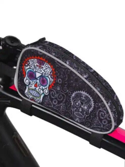 Day Of The Living Top Tube Bag -Cycology DOTL TOPTUBE ON BIKE 2