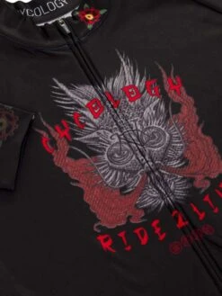 Dragon Men's Winter Long Sleeve Jersey -Cycology DRAGON FRONT DETAIL