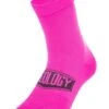 Cycology Reflective Logo Cycling Socks Pink