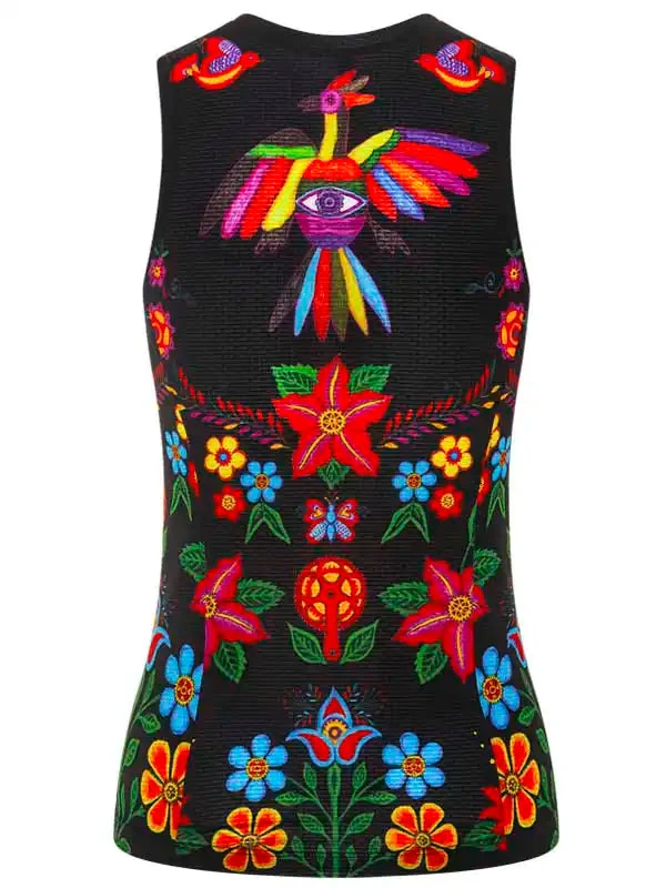 Frida Women's Sleeveless Base Layer Black 2 Frida Women's Sleeveless Base Layer Black - Image 2