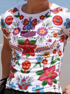 Frida Women's Technical T-Shirt White 12 Frida Women's Technical T-Shirt White -Cycology Frida white technical tshirt 575753