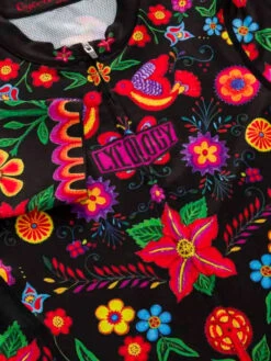 Frida Women's Reborn Jersey Black -Cycology Fridafront