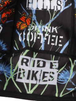 Gangsta Black Thermal Beanie -Cycology GANGSTA BEANIE DETAIL