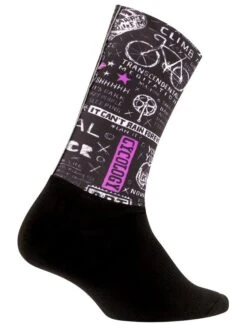 Bike Graffiti Aero Cycling Socks -Cycology GRAFFITT AERO SOCK SIDE BACK 379018