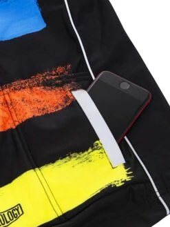 Horizon Men's Winter Long Sleeve Jersey -Cycology Horizon back pocket