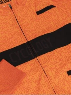 Inspire Men's Winter Long Sleeve Jersey 7 Inspire Men's Winter Long Sleeve Jersey -Cycology Inspire men s LS jersey front detail 703584