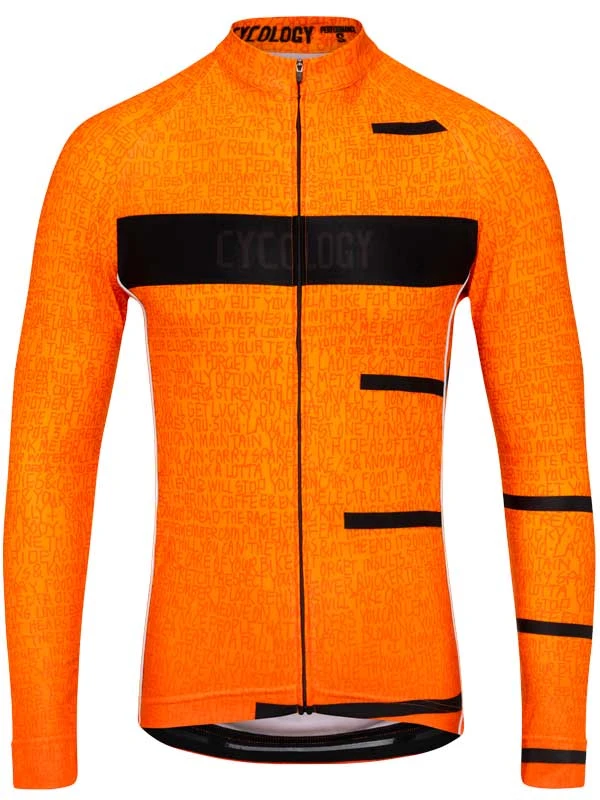 Inspire Men's Winter Long Sleeve Jersey 1 Inspire Men's Winter Long Sleeve Jersey