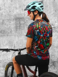 Jungle Jungle Women's MTB Jersey -Cycology JUNGLE SS MTB JERSEY BACK