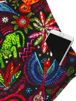 Jungle Jungle Women's Long Sleeve MTB Jersey -Cycology JUNGLEJUNGLE MTB BACK POCKET