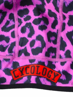 Kitty Pink Thermal Beanie -Cycology KITTY BEANIE DETAIL