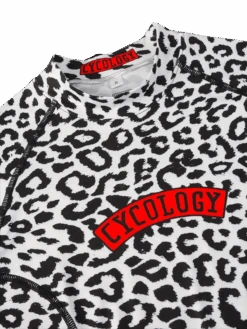 Kitty Women's Long Sleeve Base Layer White 6 Kitty Women's Long Sleeve Base Layer White -Cycology KITTY LS BASE LAYER FRONT DETAIL