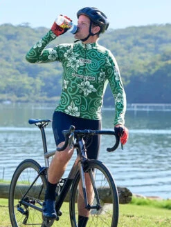 Koa Men's Winter Long Sleeve Jersey -Cycology KOA WINTER FRONT