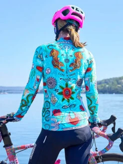 Koh Samui Women's Summer Long Sleeve Jersey -Cycology KOH SAMUI LS WOMEN S BACK