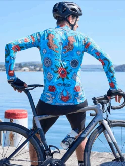 Koh Samui Men's Summer Long Sleeve Jersey -Cycology KOH SAMUI MEN S LS SUMMER BACK