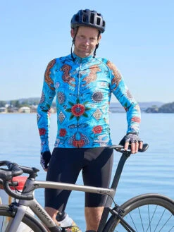 Koh Samui Men's Summer Long Sleeve Jersey -Cycology KOH SAMUI MEN S LS SUMMER FRONT