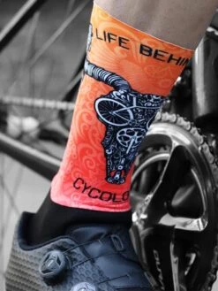 Life Behind Bars Aero Cycling Socks -Cycology LBB FRONT AERO SOCK 449199