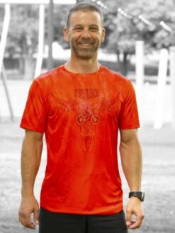 Life Behind Bars Men's Technical T-Shirt -Cycology LBB front