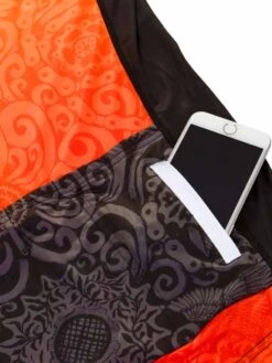 Life Behind Bars Men's Summer Long Sleeve Jersey -Cycology LIFE BEHIND BARS BACK POCKET DETAIL