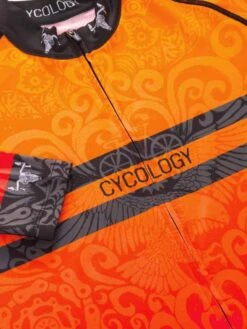 Life Behind Bars Men's Summer Long Sleeve Jersey -Cycology LIFE BEHIND BARS FRONT DETAIL