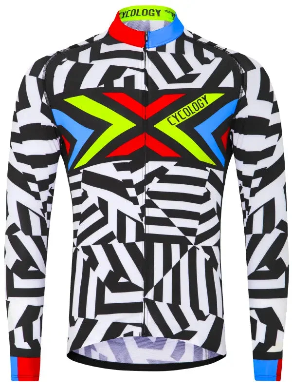 Summit Men's Summer Long Sleeve Jersey 1 Summit Men's Summer Long Sleeve Jersey