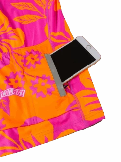 Oahu Women's Summer Long Sleeve Jersey -Cycology OAHU LS SUMMER JERSEY BACK DETAIL