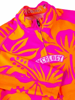 Oahu Women's Summer Long Sleeve Jersey -Cycology OAHU LS SUMMER JERSEY FRONT DETAIL