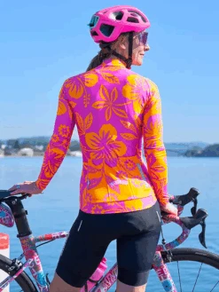 Oahu Women's Summer Long Sleeve Jersey -Cycology OAHU LS SUMMER BACK