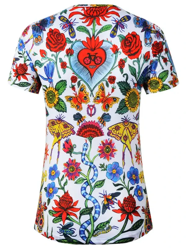 River Road Women's Technical T-Shirt White 2 River Road Women's Technical T-Shirt White - Image 2