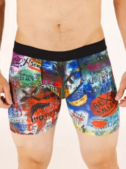 Rock N Roll Performance Boxer Briefs -Cycology ROCK NROLL TRUNKS front 6e8e8145 a2ac 4c64 afd8 74962a463f1e