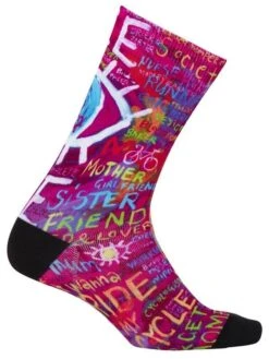 See Me Cycling Socks -Cycology SEE Me sock side 553138