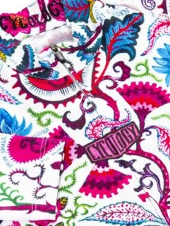 Secret Garden Women's Summer Long Sleeve Jersey White -Cycology SecretGarden WHITE LS SUMMER FRONTdetail