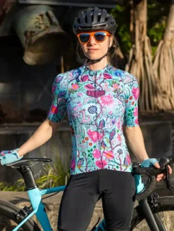 Secret Garden Women's Reborn Jersey -Cycology SecretGardenBarsReborn 1