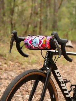 See Me Pink Handlebar Bag -Cycology See Me On Bike