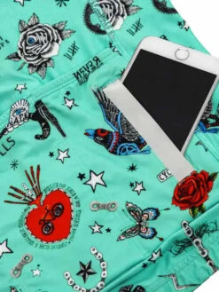 Tattoo Women's Classic Jersey -Cycology TATTOO BACK POCKET DETAIL