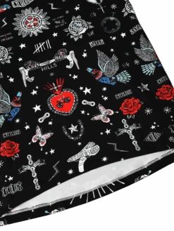 Tattoo Men's Long Sleeve Base Layer -Cycology TATTOO BASE LAYER HEM