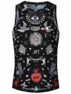 Tattoo Men's Sleeveless Base Layer